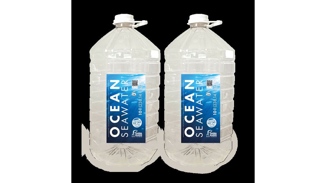 Fauna Marin Ocean Seawater natürliches Meerwasser 2x10 L