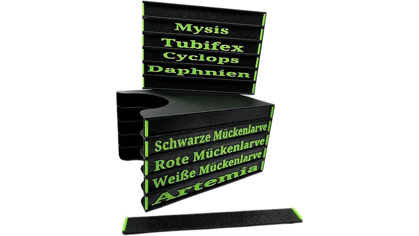 Frostfutterbox Organizer 5-fach inkl. Beschriftung