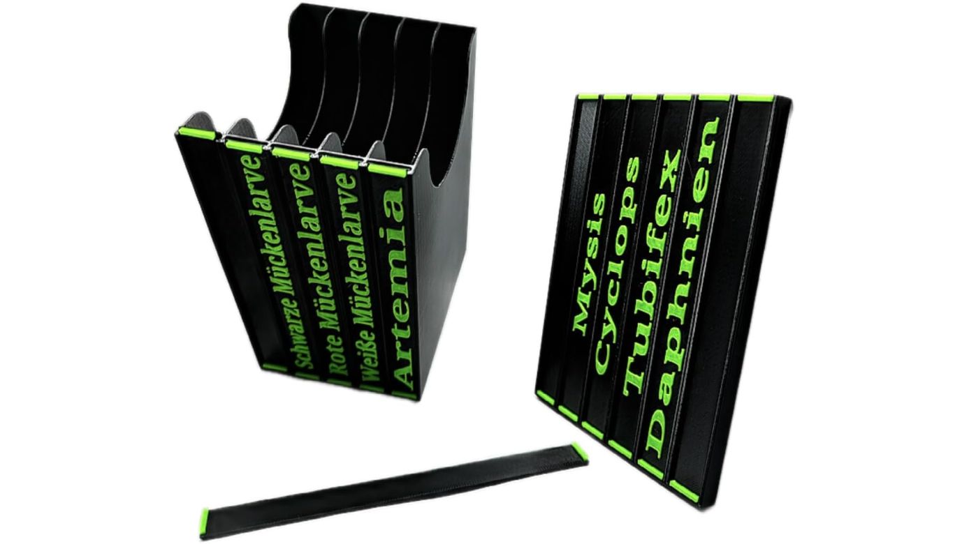 Frostfutterbox Organizer 5-fach inkl. Beschriftung