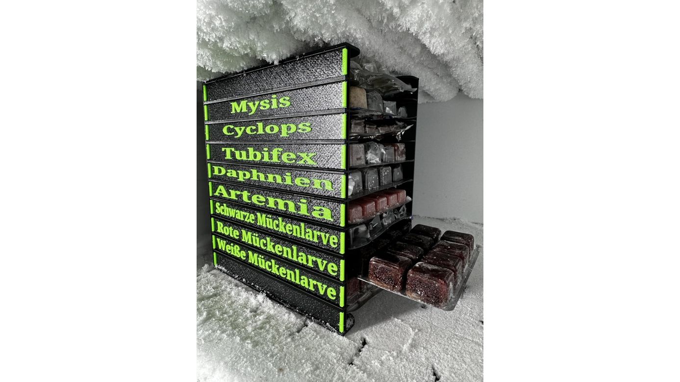 Frostfutterbox Organizer 10-fach inkl. Beschriftung