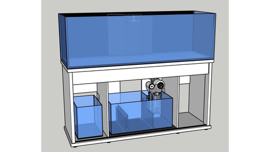 D-D Reef-Pro 1800 White Gloss Aquariumsystem 180x60x56cm