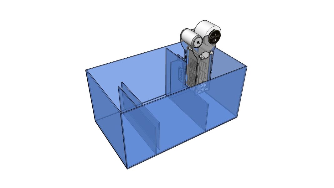 D-D Reef-Pro 1800 White Gloss Aquariumsystem 180x60x56cm