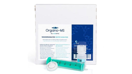 Oceamo Organo-MS Analyse für Meer- und Süßwasseraquarien
