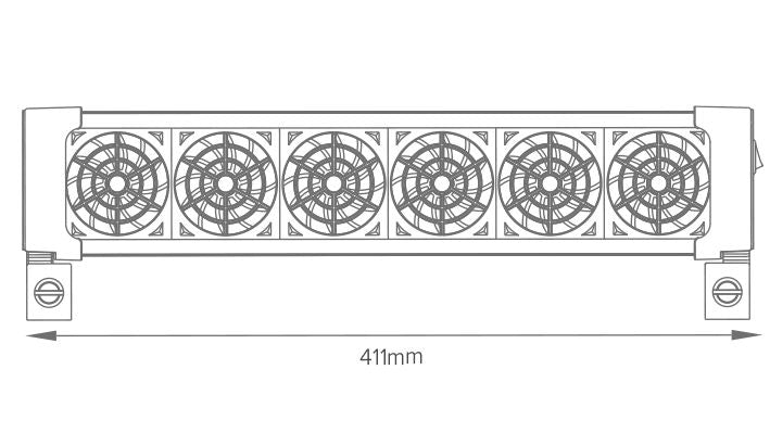 D-D Ocean Breeze 6-fach Lüfter Gen 2