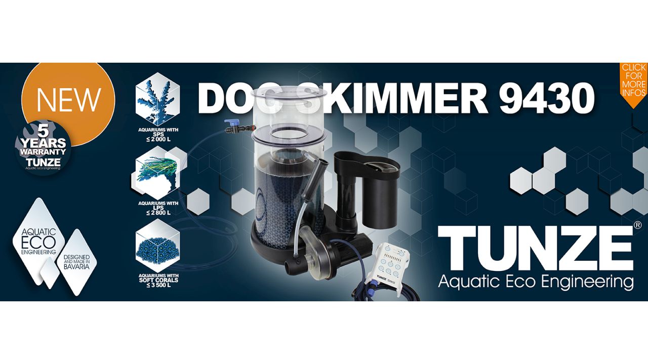 Tunze DOC Skimmer 9430 Abschäumer HUB Edition (bis 3500 Liter) (9430.005)