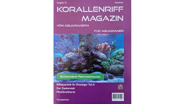 *ältere Ausgabe* Korallenriffmagazin Ausgabe 22 (Q3/2025)