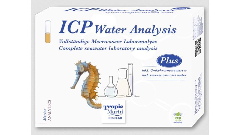 *NEU* Tropic Marin ICP Water Analysis Plus inkl. Osmosewasser (6er Set)