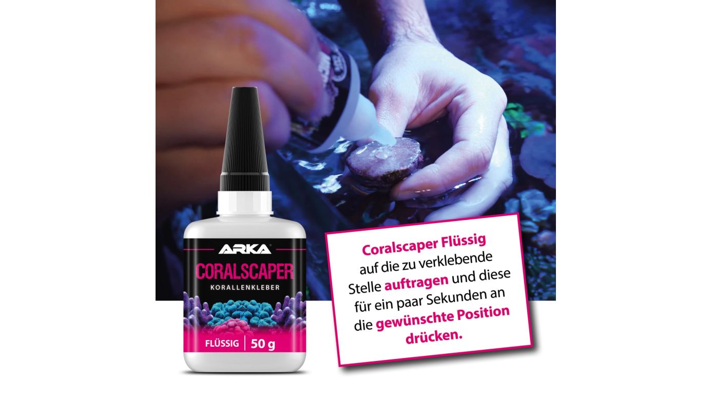 ARKA Coralscaper Liquid Korallen Sekundenkleber flüssig 50 g