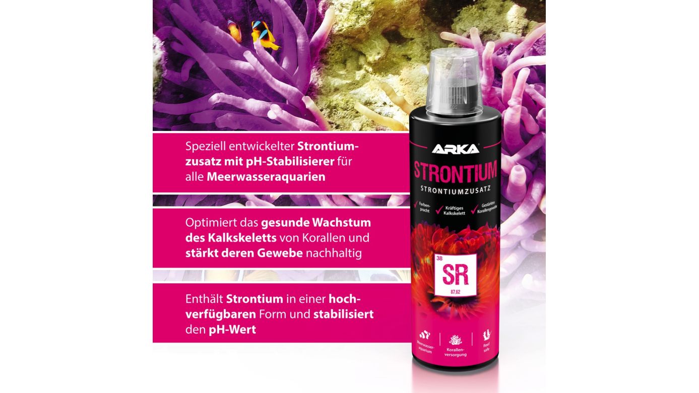 ARKA Strontium & Molybdän Strontiumzusatz 118 ml