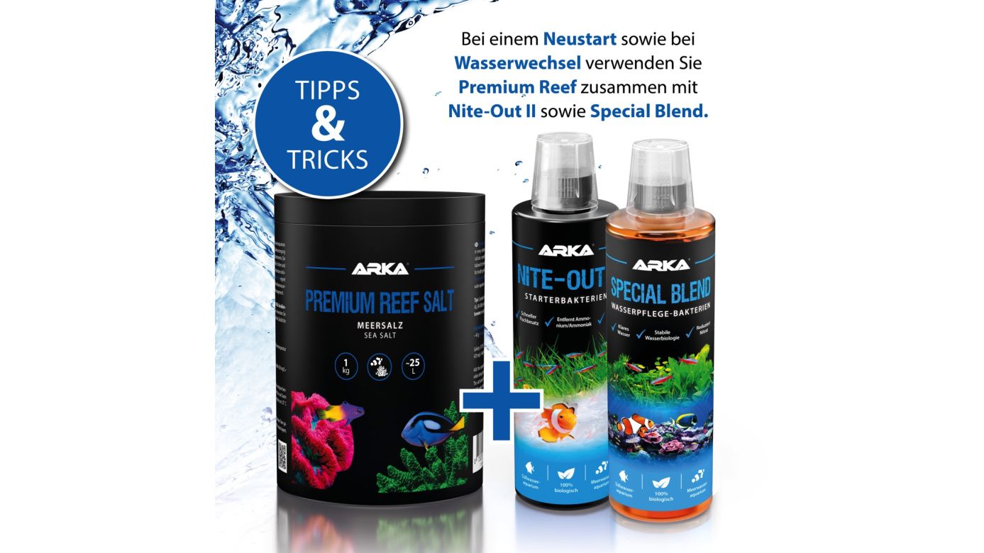 ARKA Premium Reef Salt Meersalz 1 kg