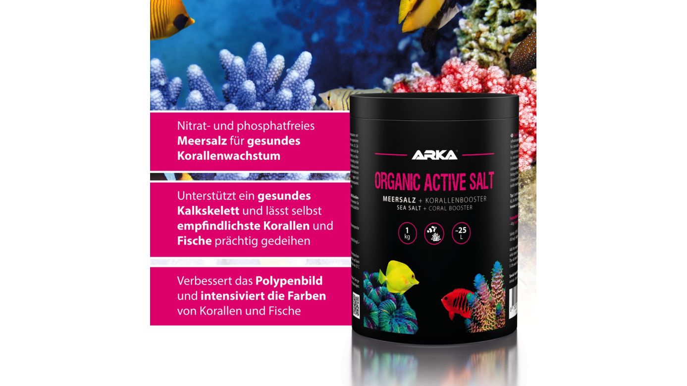 ARKA Organic Active Salt Meersalz 1 kg