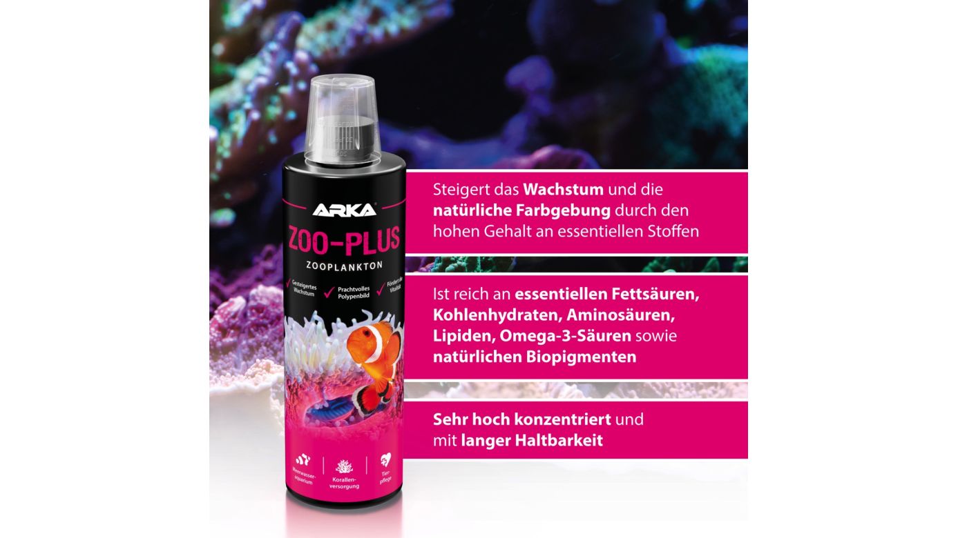 ARKA Zoo-Plus Tierisches Plankton 473 ml