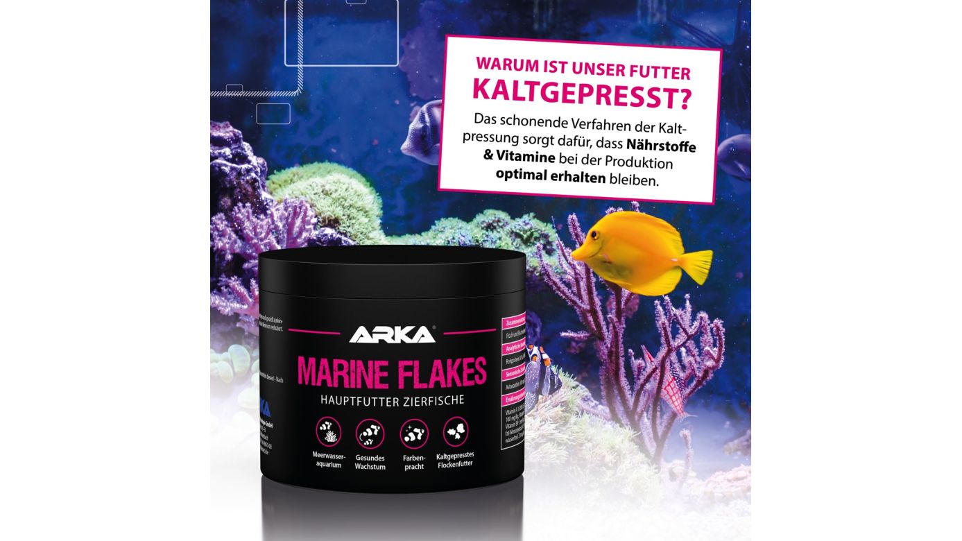 ARKA Marine Flakes Flockenfutter 250 ml (30 g)