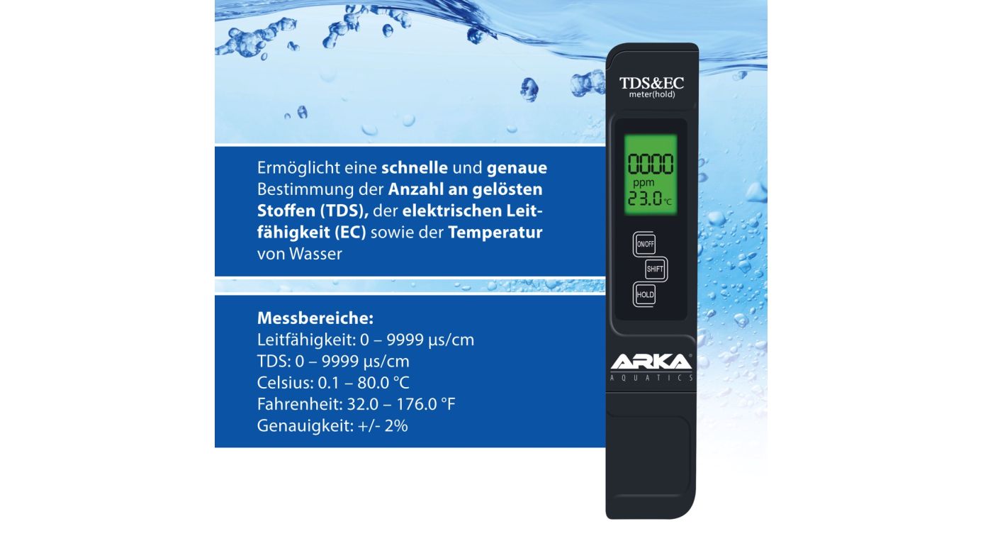 ARKA myAqua TDS/EC Messgerät