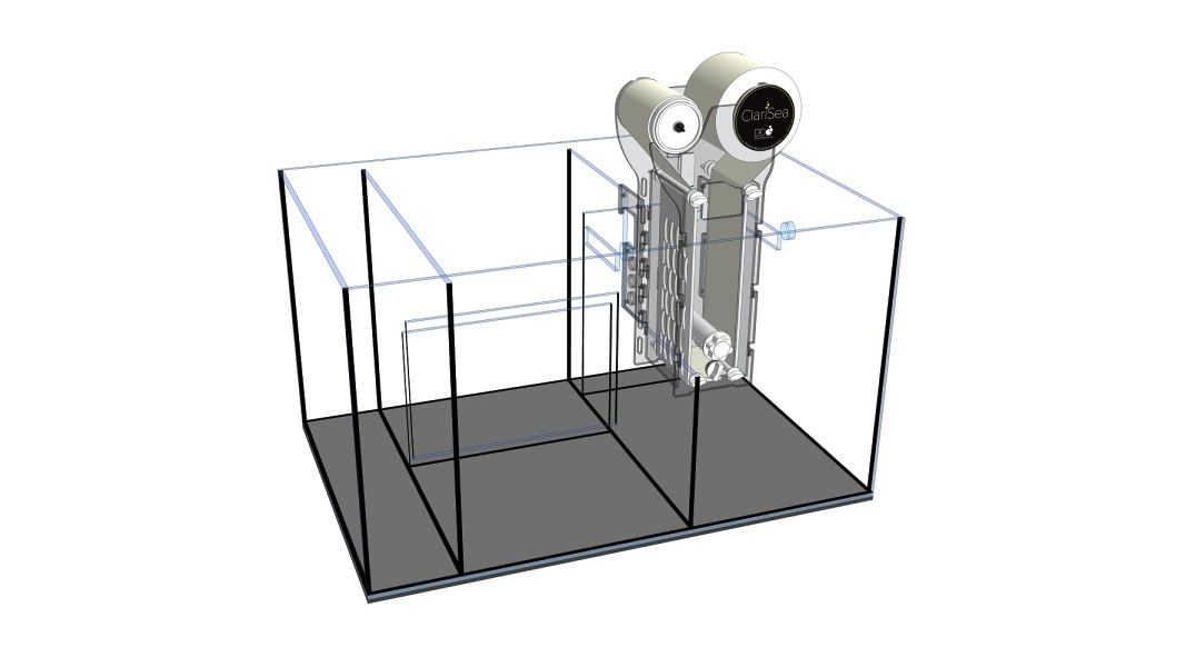 *NEU* D-D AQUA-Pro Reef 1350 Metal Frame Anthracite Gloss 135x60x56cm Aquariumsystem