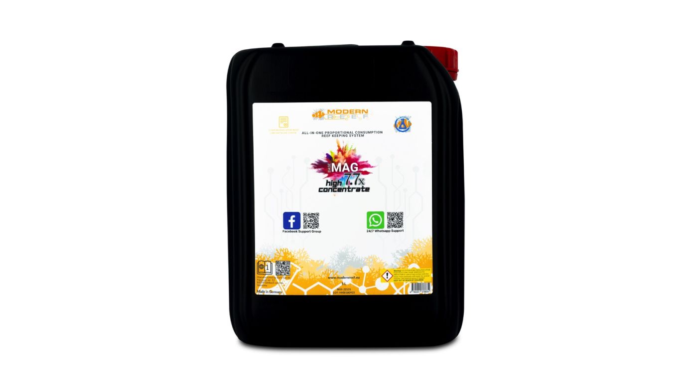*NEU* Modern Reef All-in-one Proportional Consumption Reef-Keeping System BASE MAG 7.7x 5L