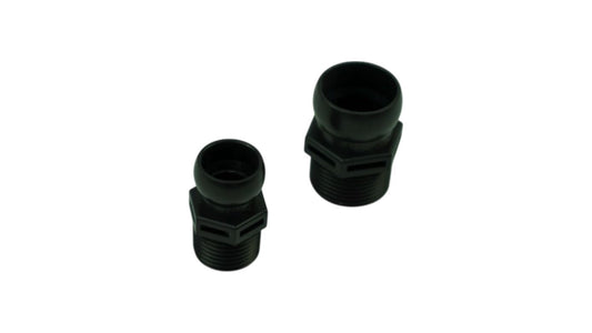 AMA Anschlussverschraubung 3/4 Zoll Gewinde (schwarz)