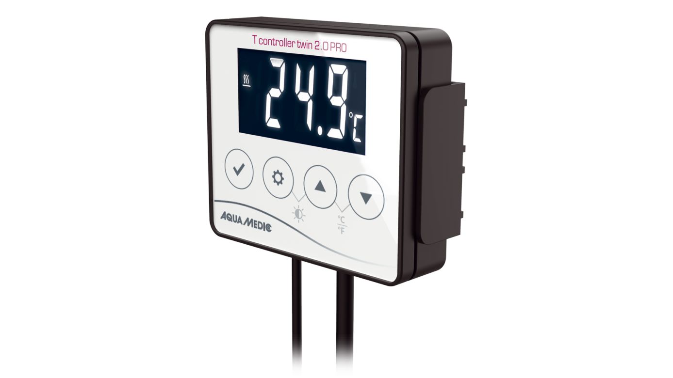 *NEU* Aqua Medic T controller twin 2.0 PRO Steuerung von Heizgeräten und Kühlanlagen (max. 2000 W)