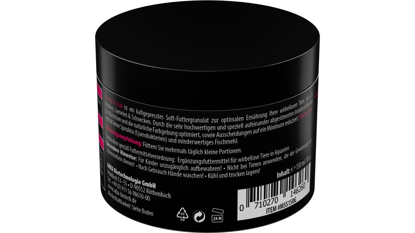 ARKA Shrimp & Crab Garnelen- und Krabbenfutter 150 ml