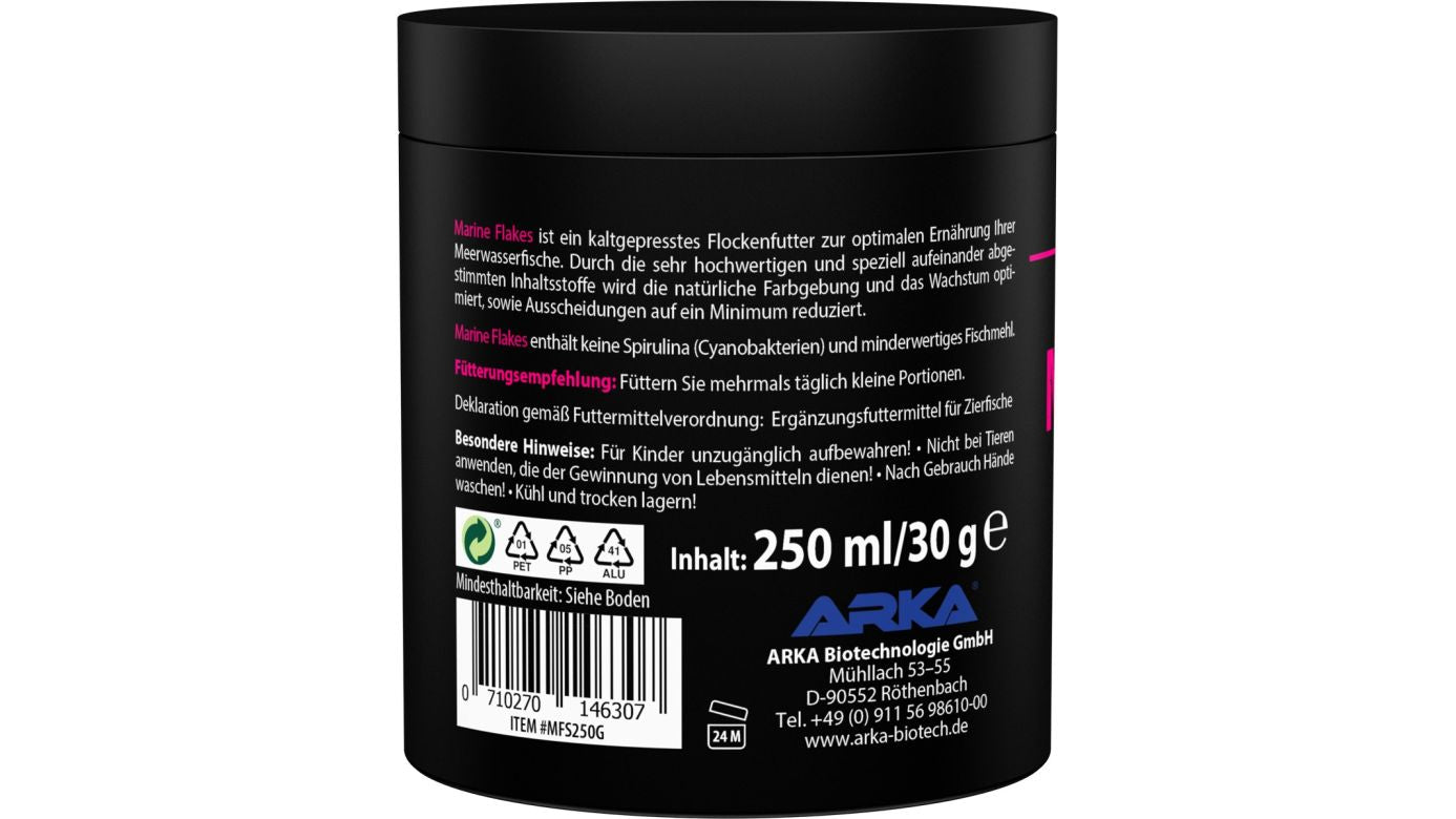 ARKA Marine Flakes Flockenfutter 250 ml (30 g)