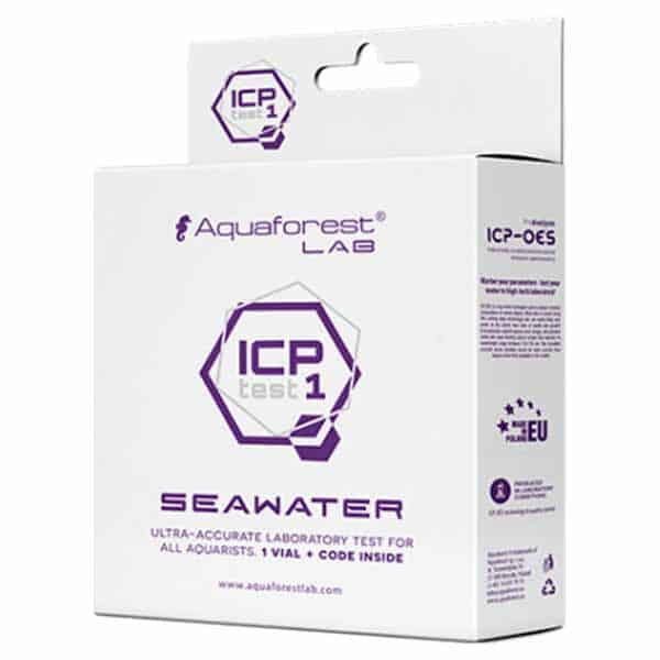 Aquaforest ICP Test 1 Seawater