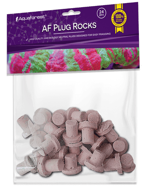 Aquaforest AF Plug Rocks purple Ablegersteine (24 St.)