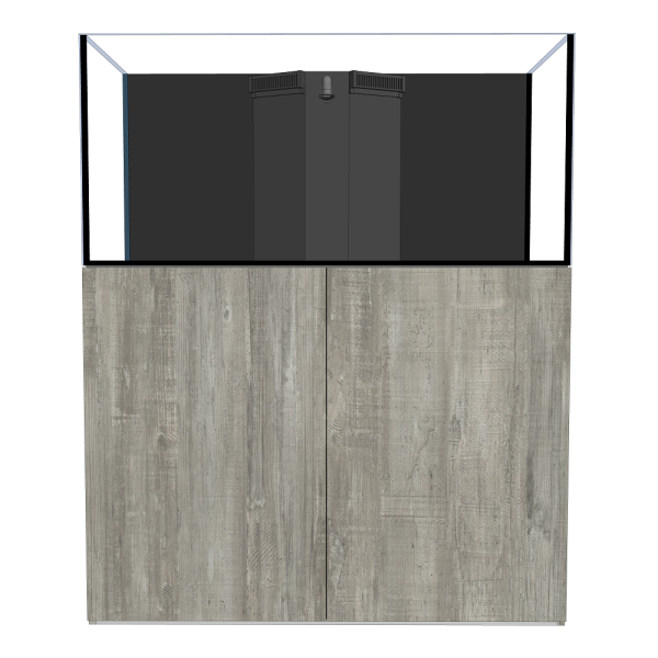 D-D AQUA-Pro Reef 1200 Carbon Oak 120x60x56cm Aquariumsystem mit Holzschrank