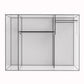 *NEU* D-D Aqua-Pro Reef Peninsula 1350 Metal Frame Anthracite Gloss 135x75x56cm Aquariumsystem