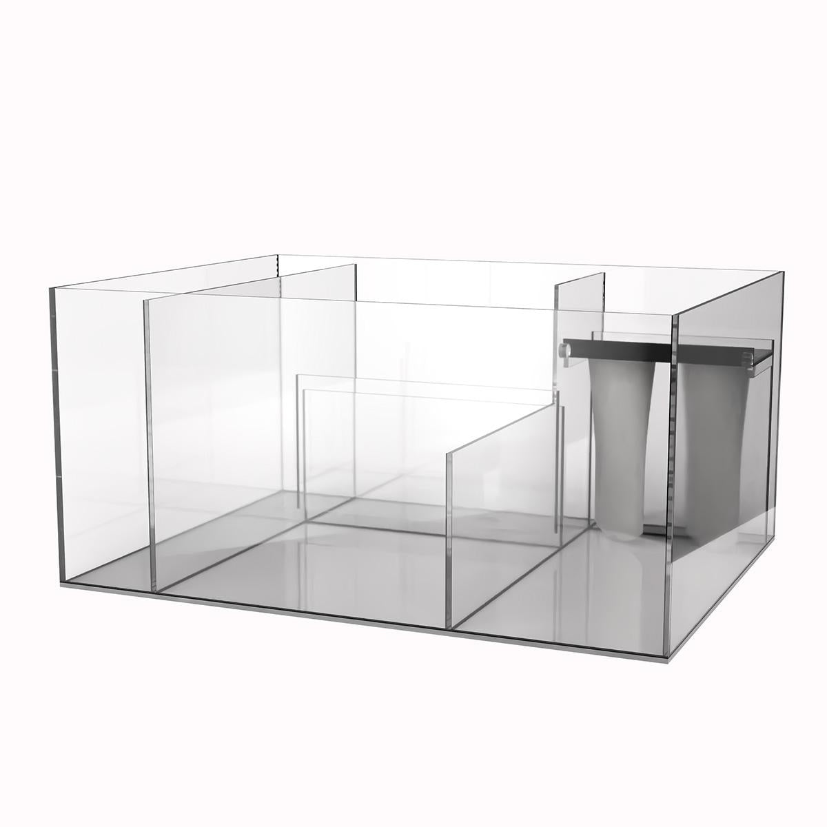 *NEU* D-D Aqua-Pro Reef Peninsula 1350 Metal Frame Anthracite Gloss 135x75x56cm Aquariumsystem