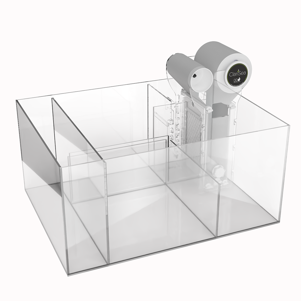 *NEU* D-D Aqua-Pro Reef Peninsula 1350 Metal Frame Anthracite Gloss 135x75x56cm Aquariumsystem