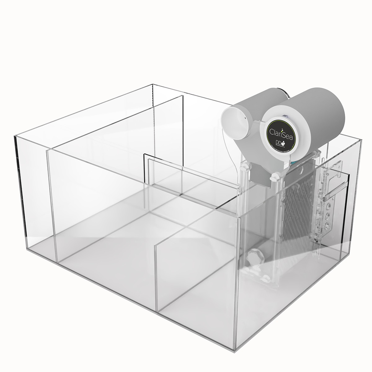 *NEU* D-D Aqua-Pro Reef Peninsula 1350 Metal Frame Anthracite Gloss 135x75x56cm Aquariumsystem