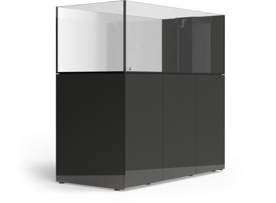 *NEU* D-D Aqua-Pro Reef Peninsula 1500 Metal Frame Anthracite Gloss 150x75x56cm Aquariumsystem