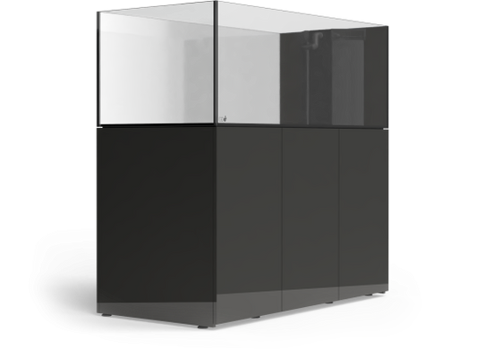 *NEU* D-D Aqua-Pro Reef Peninsula 1500 Metal Frame Anthracite Gloss 150x75x56cm Aquariumsystem