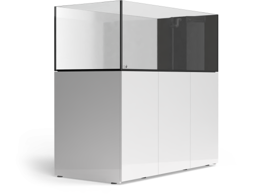 *NEU* D-D Aqua-Pro Reef Peninsula 1350 Metal Frame White Gloss 135x75x56cm Aquariumsystem