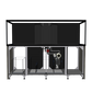 *NEU* D-D AQUA-Pro Reef 2100 Metal Frame Anthracite Gloss Aquariumsystem 210x65x68cm