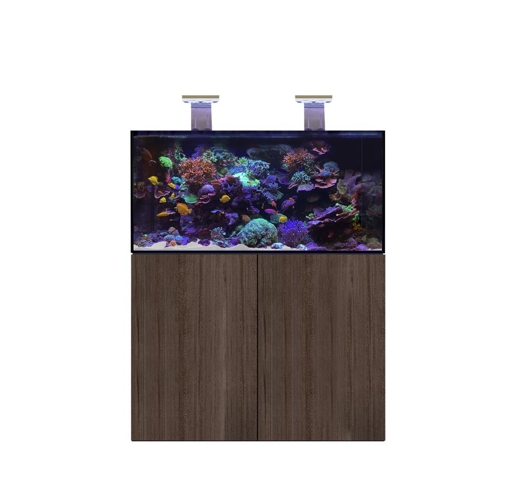 D-D AQUA-Pro Reef 1200 Japanese Pear Gloss 120x60x56cm Aquariumsystem mit Holzschrank