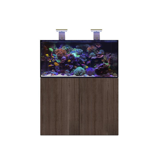 D-D AQUA-Pro Reef 1200 Metal Frame Japanese Pear Gloss 120x60x56cm Aquariumsystem