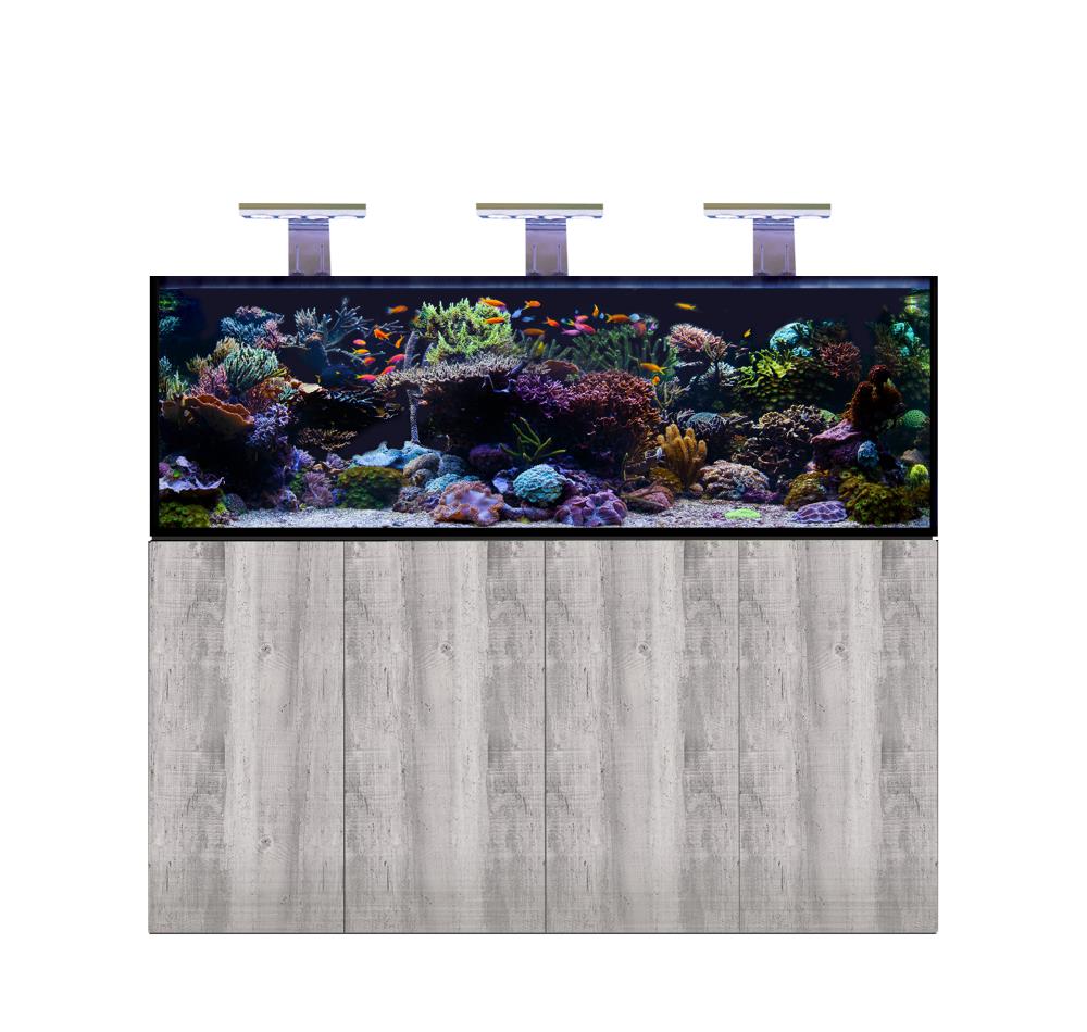 D-D AQUA-Pro Reef 1800 Metal Frame Japanese Pear Gloss Aquariumsystem 180x60x56cm