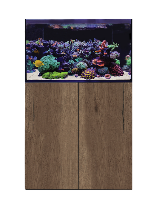 D-D AQUA-Pro Reef 900 Tobacco Oak 90x50x60cm Aquariumsystem mit Holzschrank