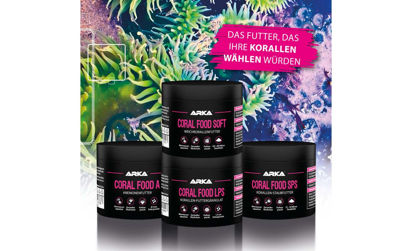 ARKA Coral Food LPS Korallenfutter-Futtergranulat 150 ml (50 g)