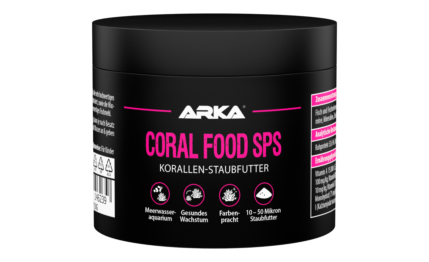 ARKA Coral Food SPS Korallen-Staubfutter 150 ml (50 g)