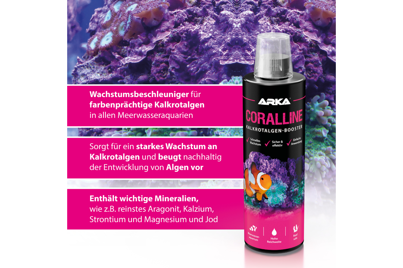 ARKA Coralline Kalkrotalgen 118 ml