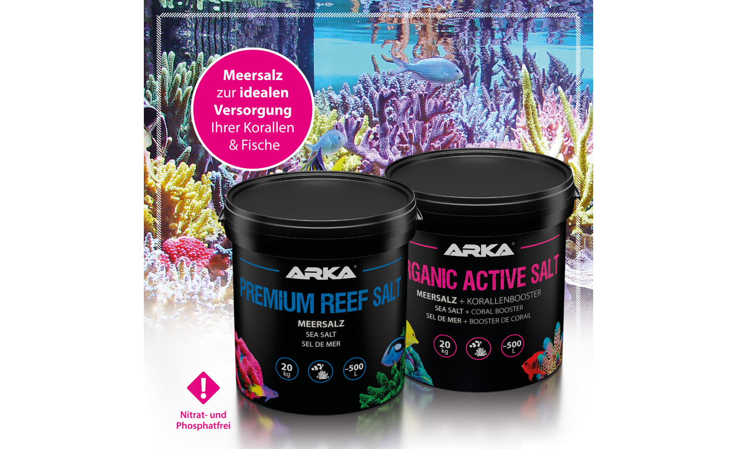 ARKA Premium Reef Salt Meersalz 10 kg