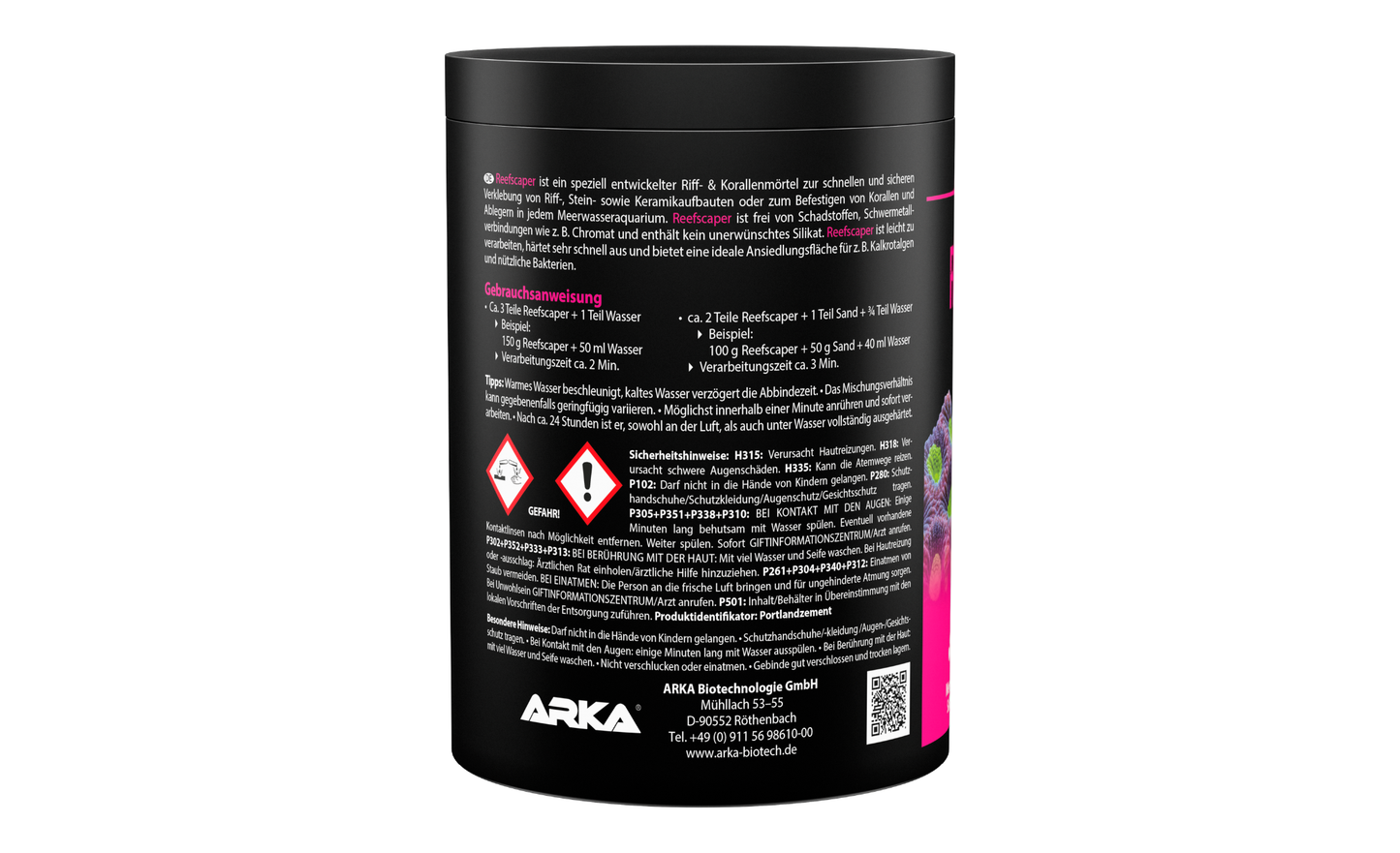 ARKA Reefscaper Riffkleber Korallenkleber 850 g