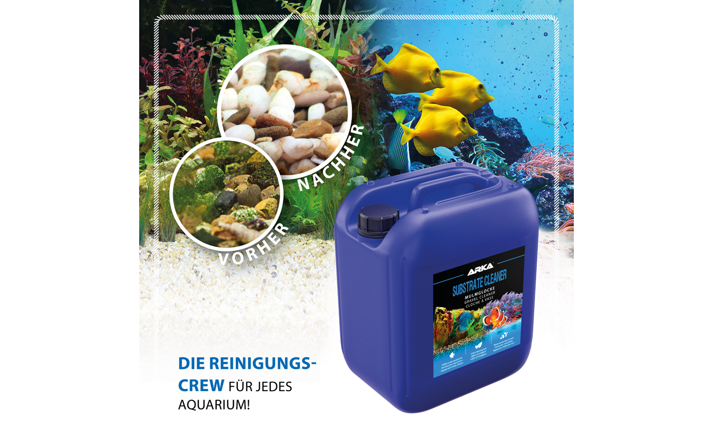 ARKA Substrate Cleaner Mulm- & Schmutzentferner 5 L