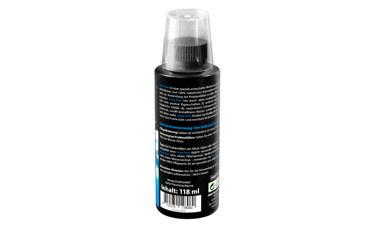 ARKA Aqua-Pure flüssiges Filtermedium mit Bakterien 118 ml