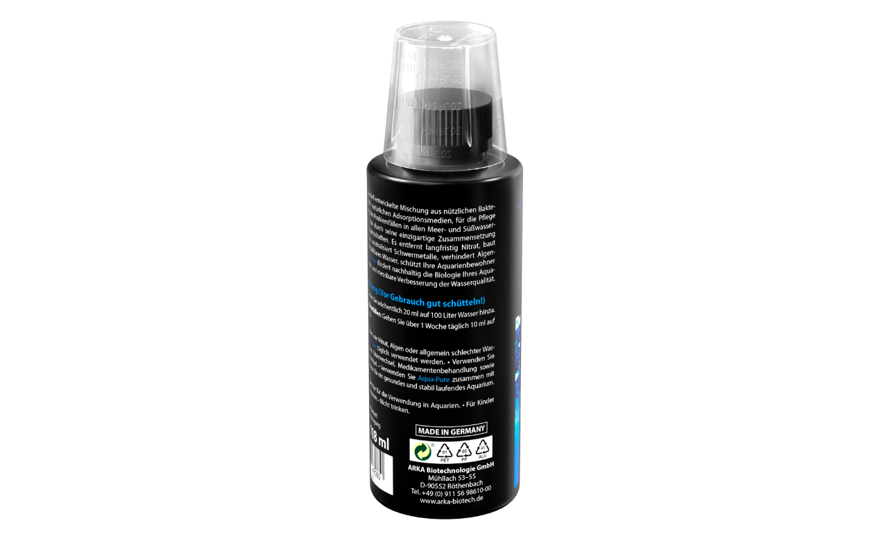 ARKA Aqua-Pure flüssiges Filtermedium mit Bakterien 118 ml