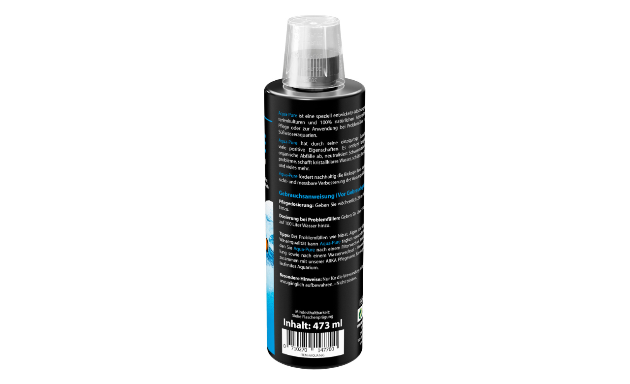 ARKA Aqua-Pure flüssiges Filtermedium mit Bakterien 473 ml