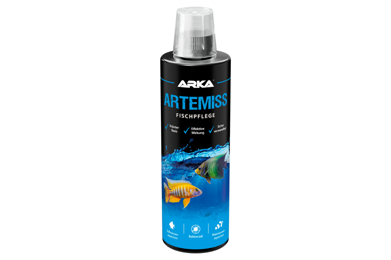 ARKA Artemiss Meer- und Süßwasser Fischpflege 473 ml