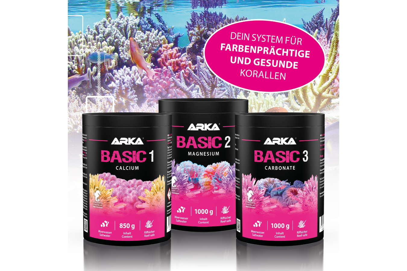 ARKA Basic 1 Calcium Grundversorgung 850 g